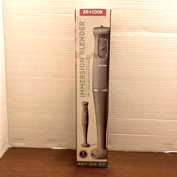 Ar+Cook Kitchen Arcook Immersion Blender 2 Speed And High Efficiency New Poshmark